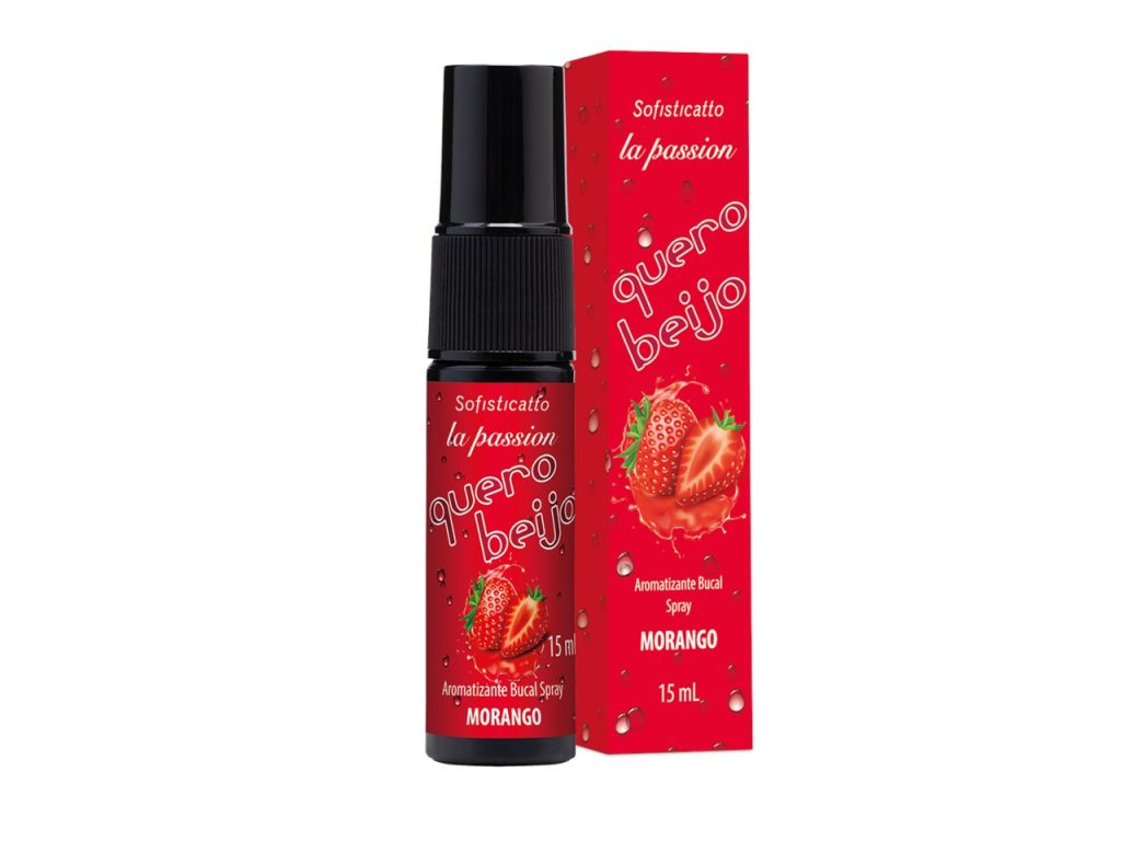 Aromatizante Bucal Quero Beijo 15ml Sofisticatto1