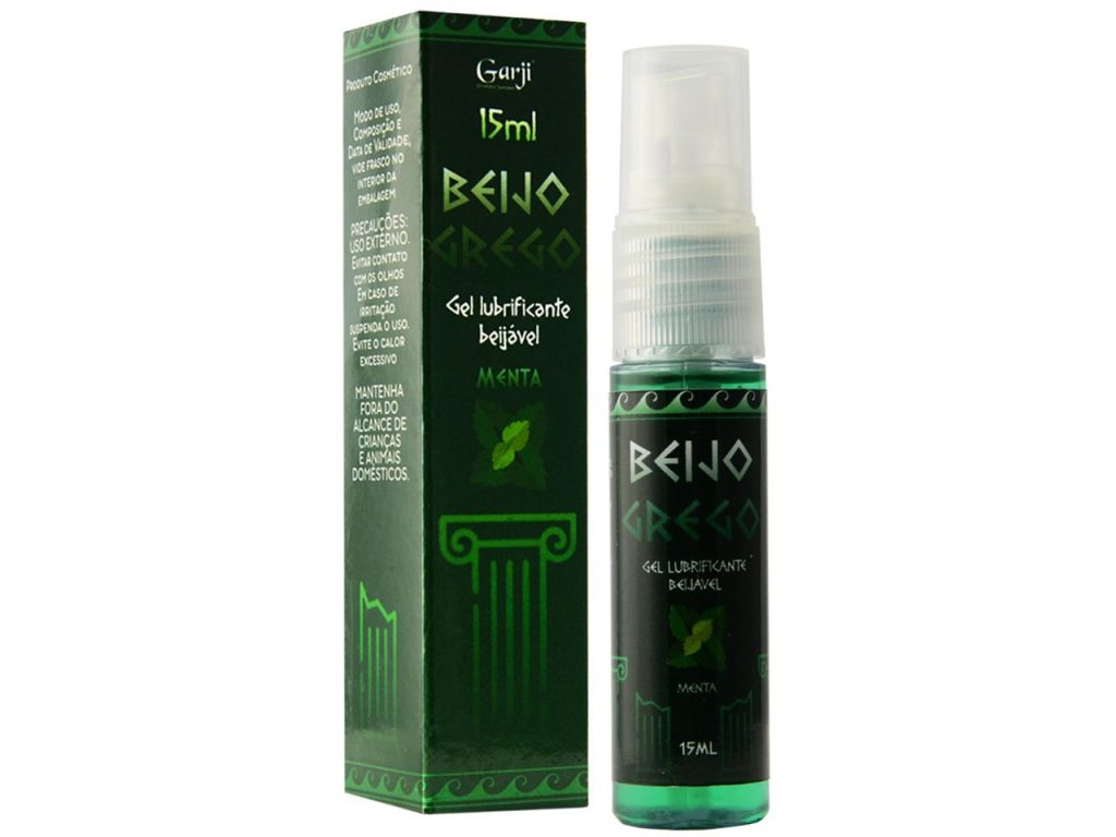 Excitante Anal Beijável Beijo Grego Menta 15 Ml Garji