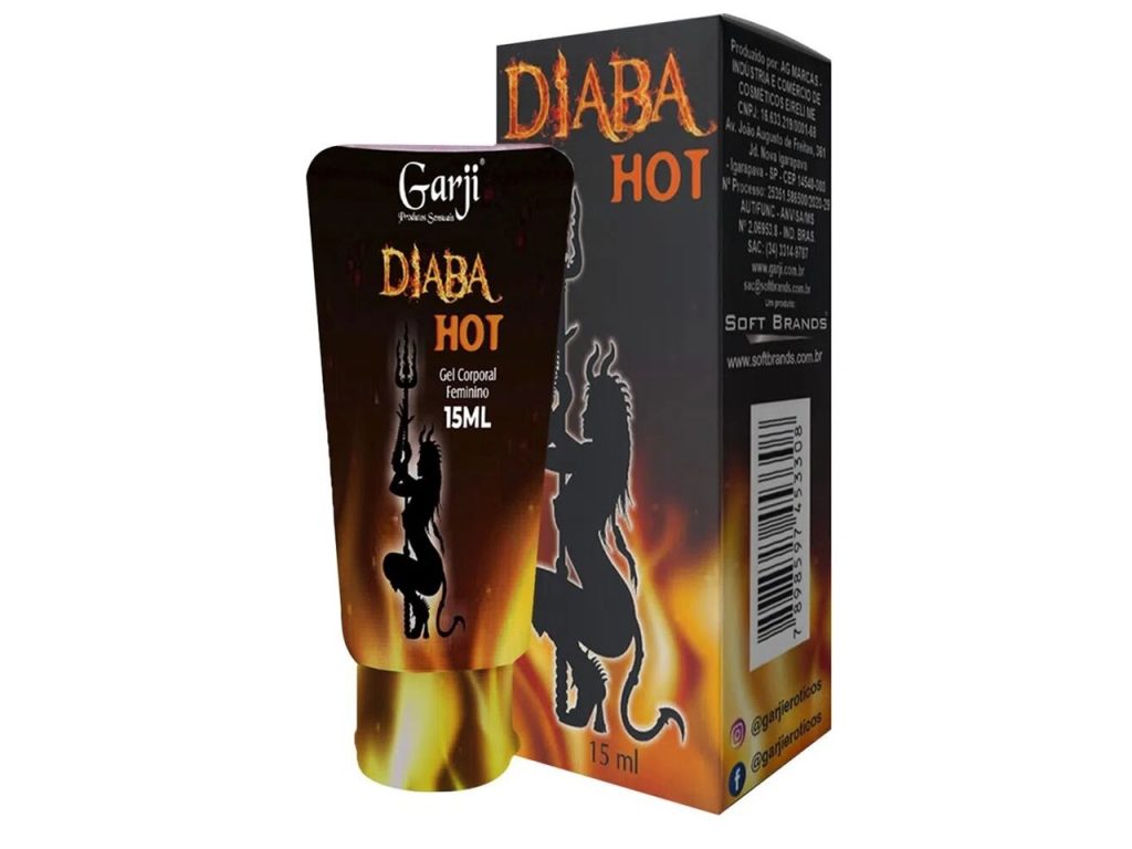 Excitante Feminino Diaba Hot 15 Ml Garji