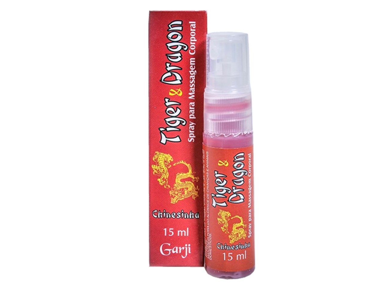 Excitante Tiger & Dragon Chinesinha 15 Ml Spray Garji