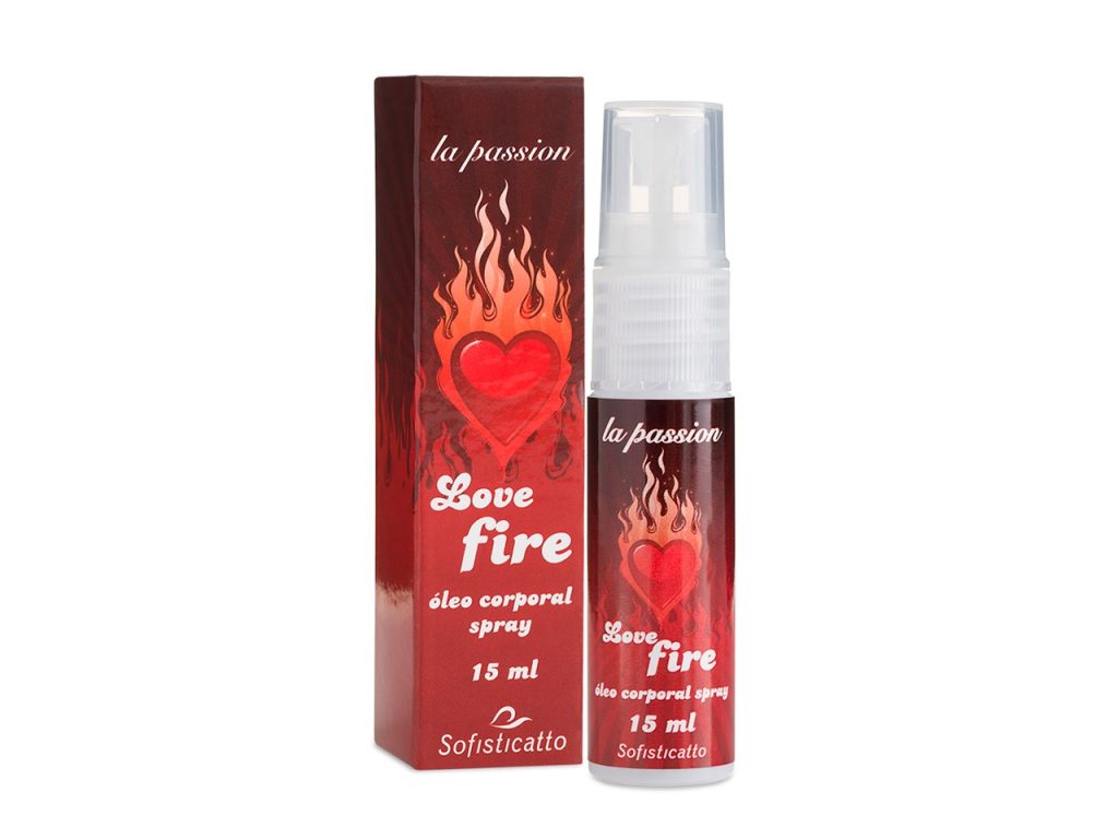 Excitante Esquenta Esfria Love Fire 15ml Spray Sofisticatto