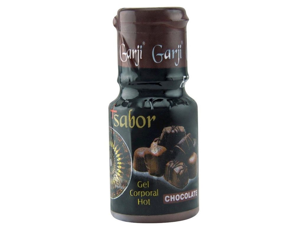 Gel Comestível Chocolate 15 Ml Garji