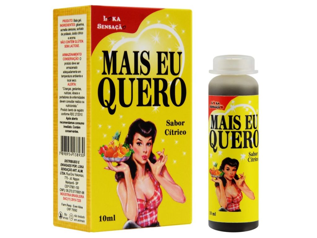 Gel Comestível Mais Eu Quero 10ml Loka Sensação1