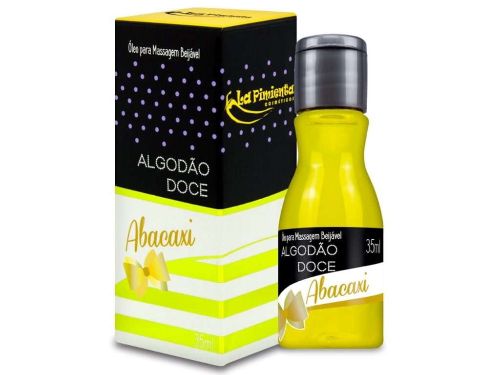 Gel Comestível Algodão Doce Abacaxi 35 Ml La Pimienta