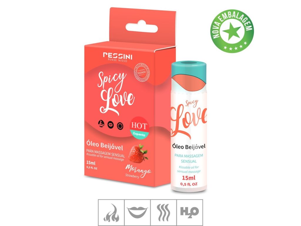 Gel Comestível Spicy Love 15 Ml Pessini1