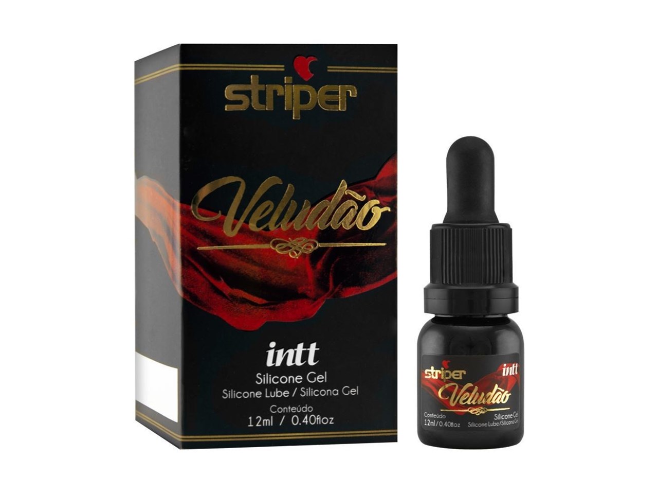 Gel Siliconado Striper Veludão 12 Ml Intt