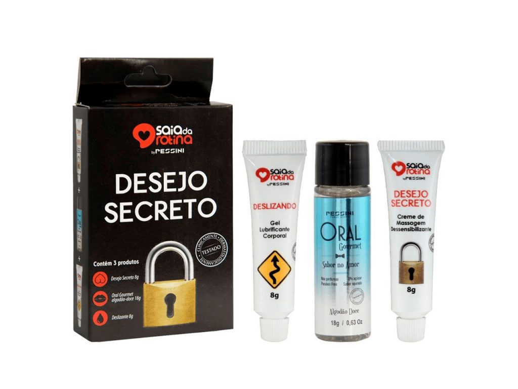 Kit Saia Da Rotina Desejo Secreto Pessini