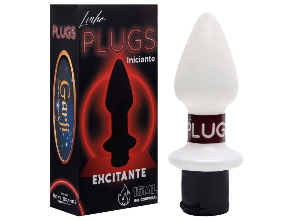 Plug Anal Com Gel Excitante Hot 15ml Garji1