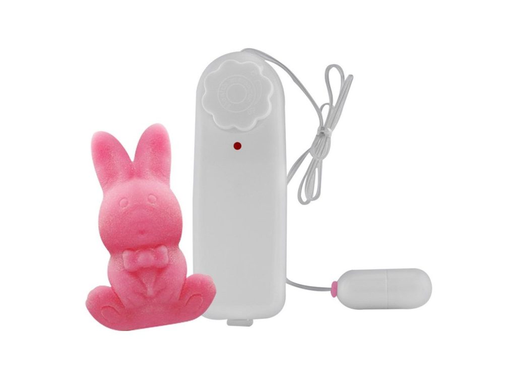 Vibrador Bullet E Capa 3,5 X 1,5 Amigo Coelhinho Em Cyber Skin Sexy Fantasy