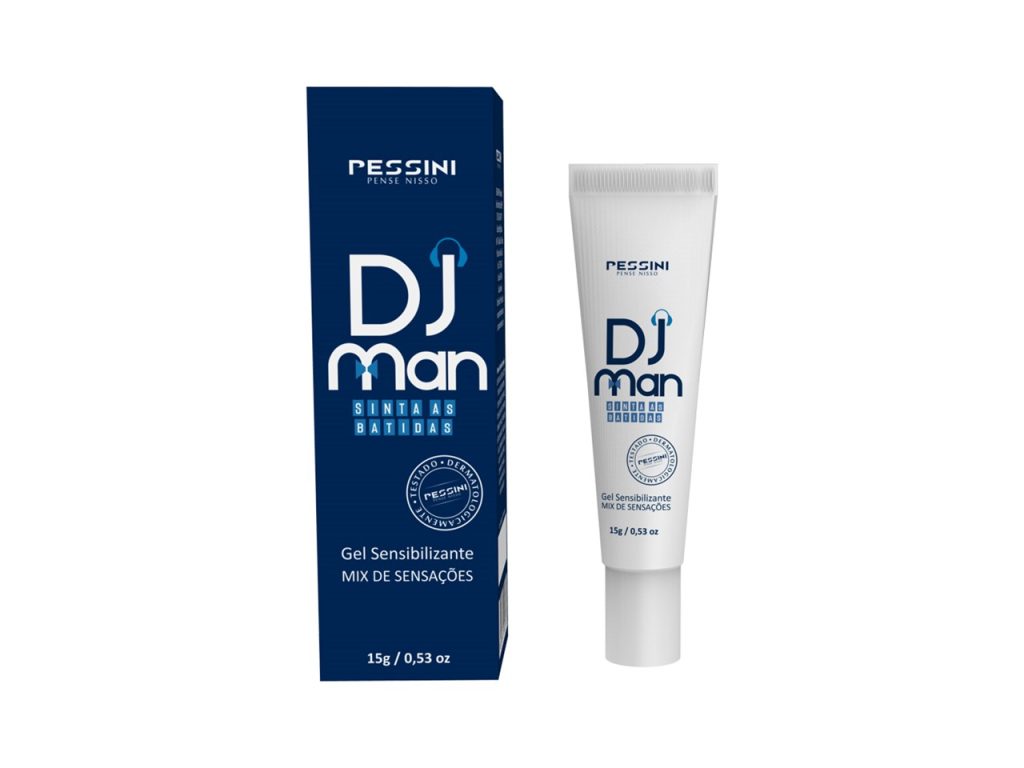 Vibrador Líquido E Excitante Masculino Dj Man 15g Pessini