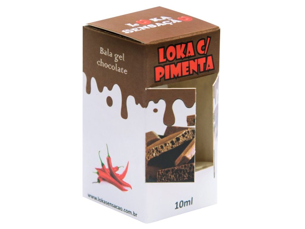 El Comestível Apimentado Loka Com Pimenta 10ml Loka Sensação