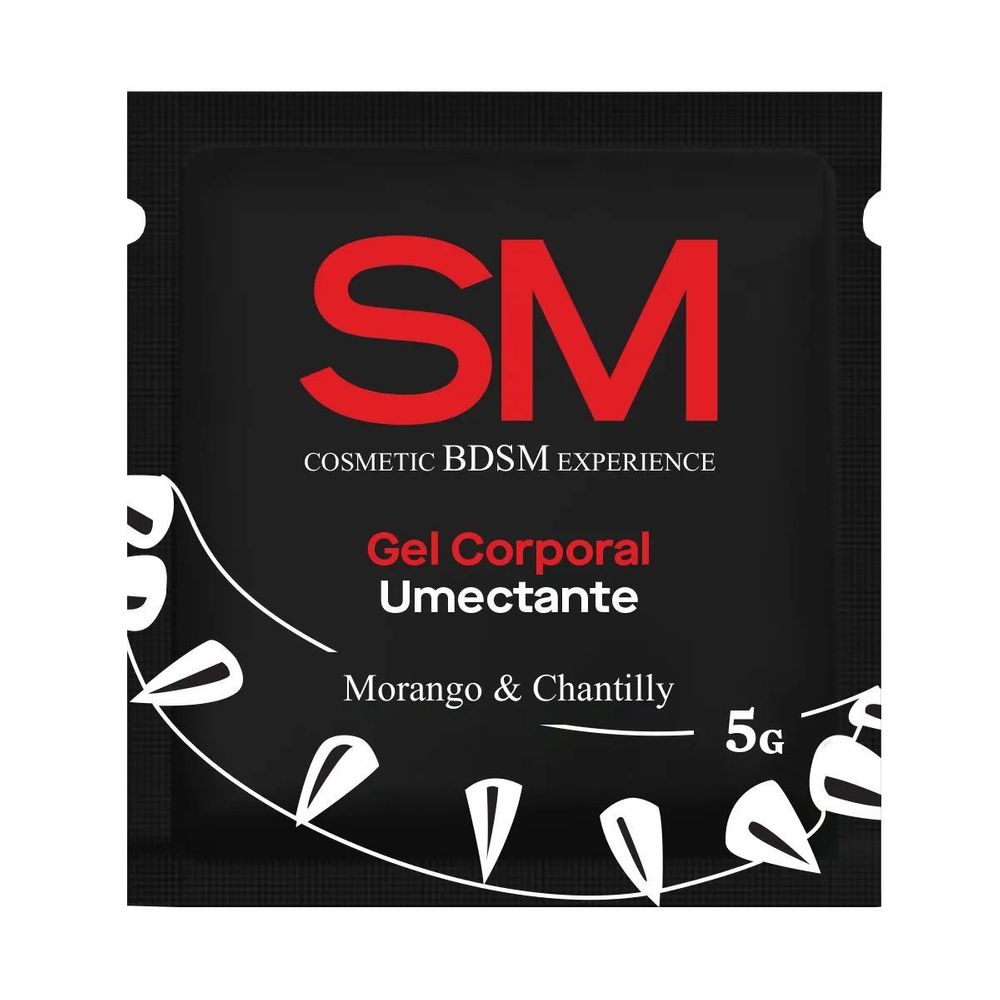 SM GEL UMECTANTE EXCITANTE BEIJÁVEL LINHA COSMETIC BDSM EXPERIENCE 5G FEITIÇOS