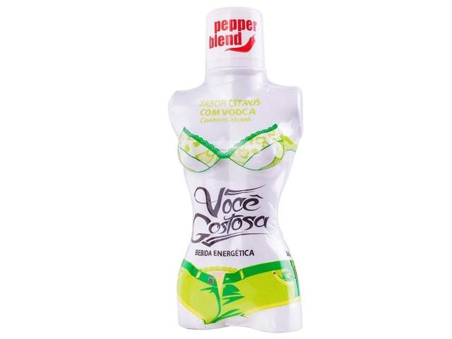 Bebida Energética Você Gostosa Vodca Citrus 50ml Pepper Blend (3 Unidades)