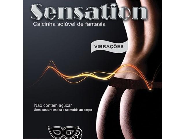 Calcinha Comestível Sensation Vibrações (com Efeito Vibratório) Caminhos Do Amor