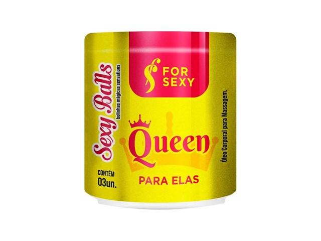 Bolinha Sexy Balls Funcional Queen 03 Unidades