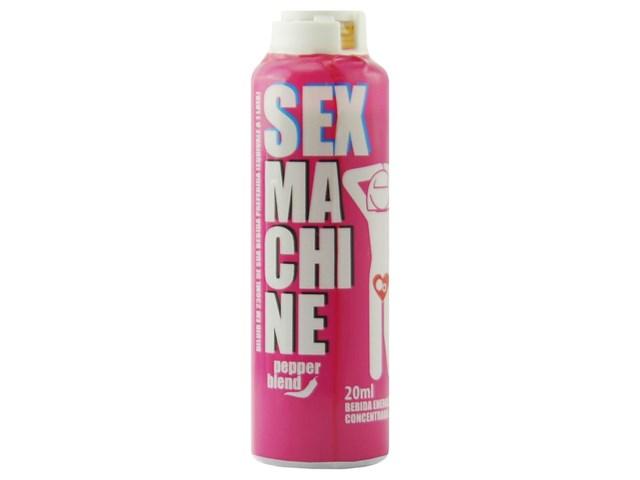 Energético Concentrado Sex Machine Feminino 20ml Pepper Blend (3 Unidades)