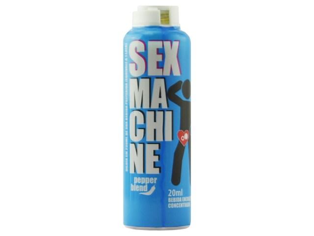 Energético Concentrado Sex Machine Masculino 20ml Pepper Blend (3 Unidades)