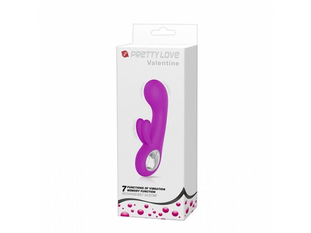 Vibrador Com Estimulador De Ponto G E Clitóris Valentine