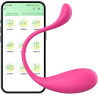 Vibrador Lophin Connect com Aplicativo Bluetooth para IOS ou Android 9 Estgios de Vibrao Original e Lacrado - Silicone Cirurgico - Resistente a Agua