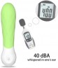 Estimulador Vibrador Porttil Pequeno Brinquedos Sexuais 9 Modos De Vibrao Amostras Recarregveis Vibrador Feminino Bala Vibrador (S050-3-Verde) Azul/Rosa/Verde