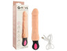 Vibrador vertebrado recarregvel em cyberskin com aquecimento (1 ano de garantia) - Intt