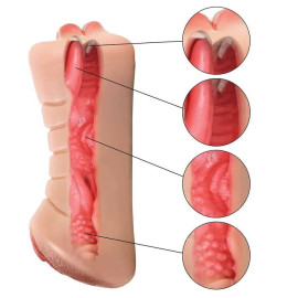 Masturbador Boca E Vagina Em Cyberskin