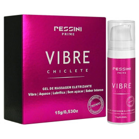 VIBRE GEL ELETRIZANTE BEIJVEL CHICLETE 15G PESSINI