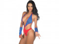 Mini-fantasia Mulher Aranha body - Pimenta Sexy