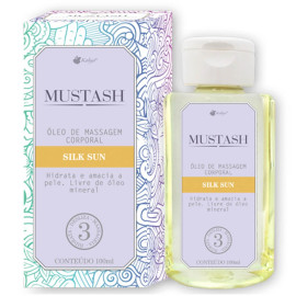 Mustash Silk Sun leo para Massagem com Calor 100ml Kalya