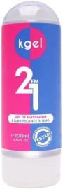 LUBRIFICANTE INTIMO 2 EM 1 200ML KGEL