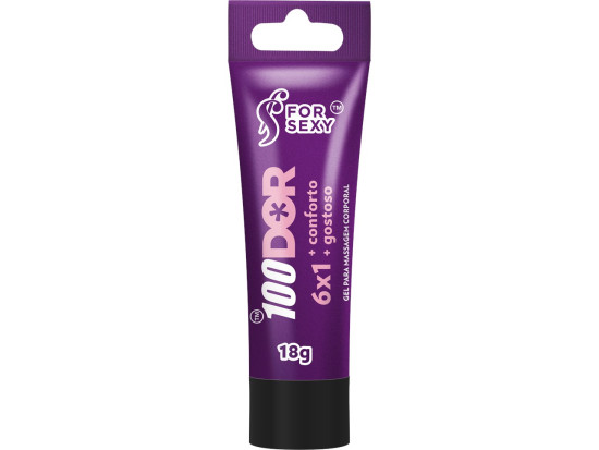 Gel Excitante Anal Multifunes 100Dor 6X1 18g - For Sexy