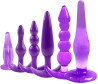 Kit Plug Anal em Silicone Macio Color