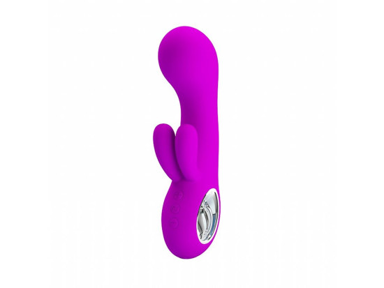 Vibrador com estimulador de Ponto G e clitris Valentine - Importado