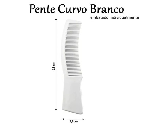 Pente Curvo 13cm (Ideal para motel)