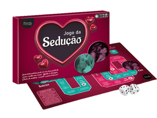 Jogo Tabuleiro da Seduo - Diverso ao cubo