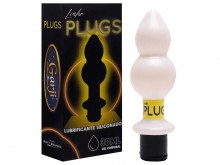 Plug Anal Com Lubrificante Siliconado 30ml - Garji