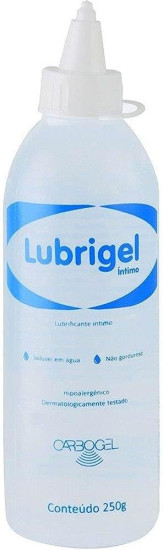 Lubrificante ntimo Lubrigel em Bisnaga 250g