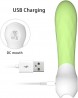 Estimulador Vibrador Porttil Pequeno Brinquedos Sexuais 9 Modos De Vibrao Amostras Recarregveis Vibrador Feminino Bala Vibrador (S050-3-Verde) Azul/Rosa/Verde