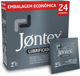 Preservativo Lubrificado Jontex 24 unidades, NULL