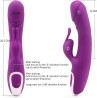 Vibrador Silicone Vibradores Estimulador Vibradoris Feminino Brinquedos Sexuais Erticos G406 prpura vibradoris feminino sexual