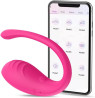 DIEMLOVE Vibrador silencioso com controle remoto Vibrador feminino perfeito  prova d'gua, material macio, seguro, mini, saudvel e compacto (cor: vermelho1)