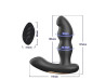 Vibrador de Prstata com Rotao 360 e controle Remoto - Hiross