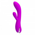 VIBRADOR PONTO G COM AQUECIMENTO WILBUR PRETTY LOVE