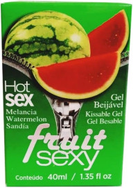 Gel Beijvel Para Sexo Oral Fruit Sexy ? Melancia ? 40ml ? Intt