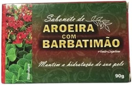 Kit com 3 Sabonete de Aroeira e Barbatimo em Barra 90g