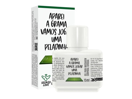 Gel Adstringente Vamos Jogar uma Peladinha 15ml - Secret Love