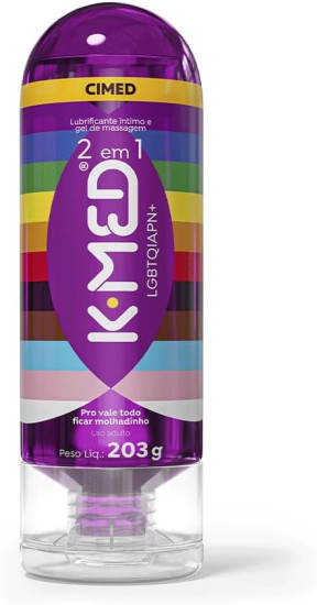 Cimed Remedios S.A Cimed K Med Gel Massageador Intimo 2X1 203G Lgbtqia+