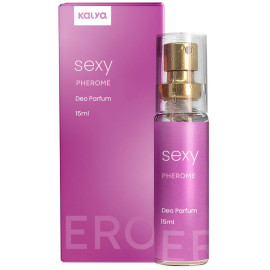 Sexy Pherome Perfume Feminino com Estimulador de Feromnio 15ml Kalya