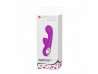 Vibrador com estimulador de Ponto G e clitris Valentine - Importado