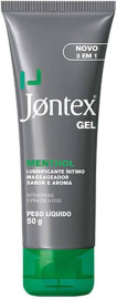 Gel Lubrificante ntimo Jontex Sabor Menta 3 em 1 - 50g